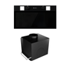 Cooker hood GLOBALO Spineiro 60.1 Black + Turbine TW 1.2