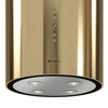 Cooker hood GLOBALO Cylindro Isola 39.5 Light Gold