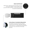 Cooker hood GLOBALO Silentio 80.2 Black + Turbine TZ 1.1