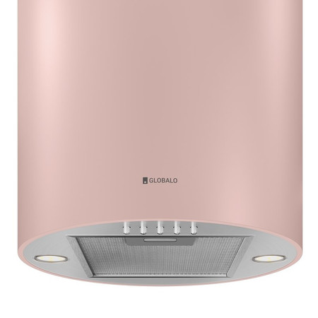 Cooker hood GLOBALO Lobelio Isola 39.1 Velvet Rose