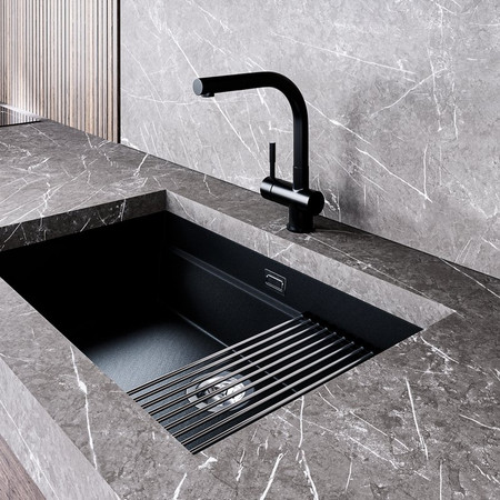 GLOBALO Miralio 80.1 Black/IX Spülbecken