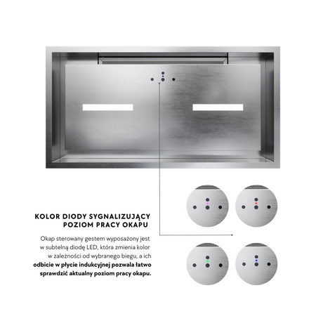 Cooker hood GLOBALO Sumotion 60.1 H2H Inox