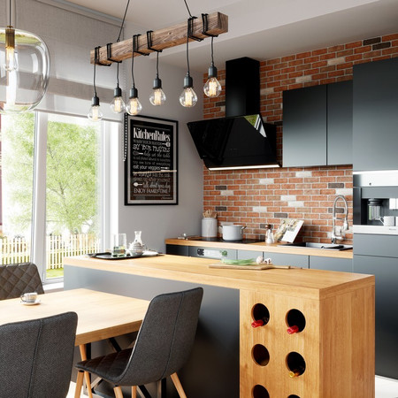 Okap kuchenny GLOBALO Zenesor 90.1 Black