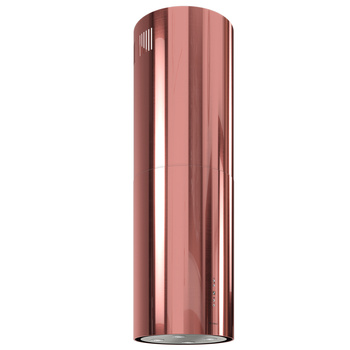 Okap kuchenny GLOBALO Cylindro Isola 39.7 Rose Gold