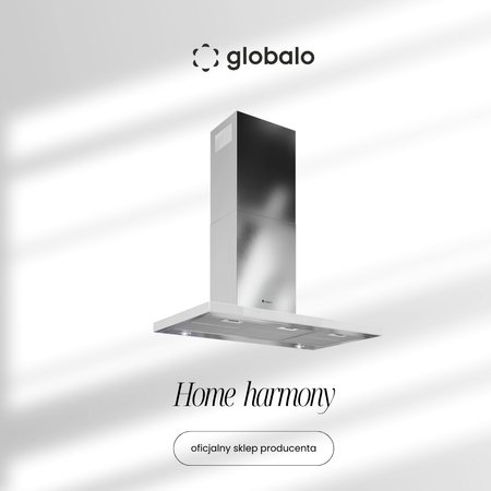 Cooker hood GLOBALO Nidaro 90.5 H2H White