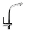 Kitchen faucet with pull-out spout GLOBALO Lobio Chrome 1.1