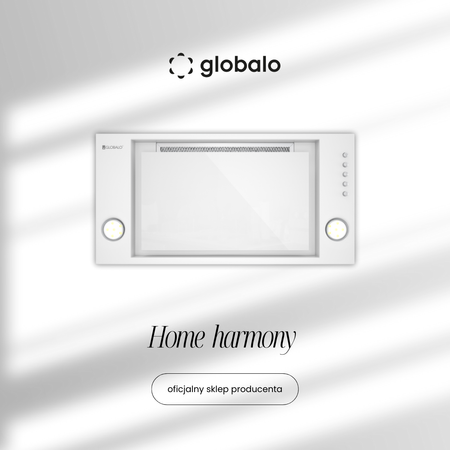 Cooker hood GLOBALO Desolero 60.3 White