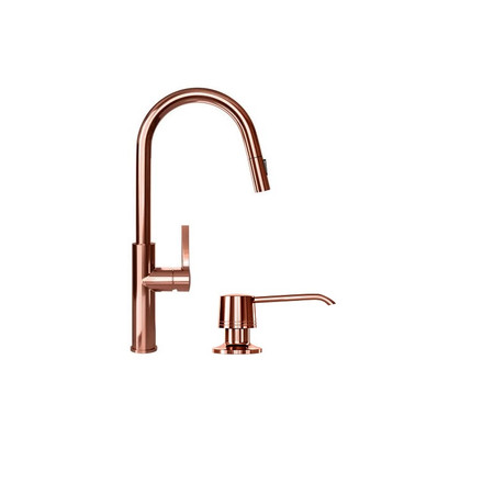 Zestaw Bateria GLOBALO Divio Copper 1.1 + Dozownik GLOBALO Intio Copper