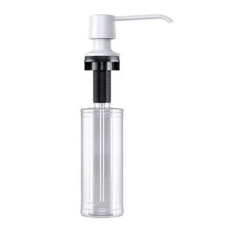 Set GLOBALO Lobio White/Light Gold Ring 1.1 Faucet + Intio White 1.1 Dispenser