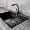 GLOBALO Miralio 80.1 Black/IX Spülbecken