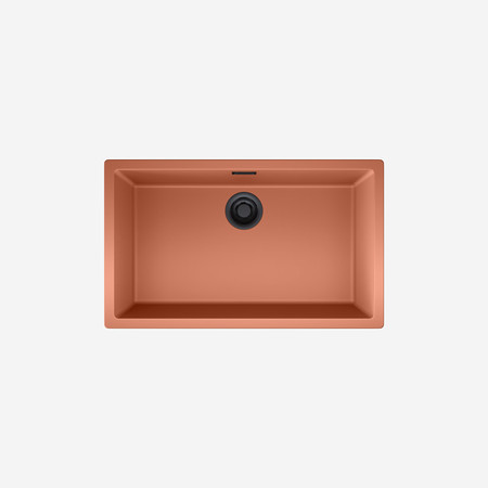 GLOBALO granite kitchen sink Aurilio 80.1 Brick Clean Tech