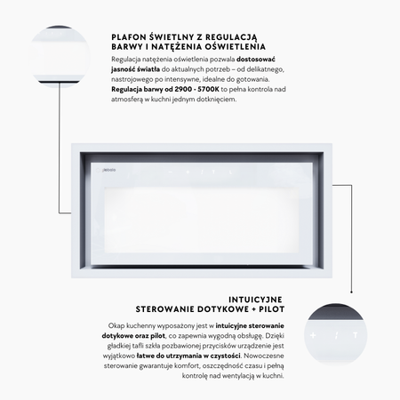 Dunstabzugshaube GLOBALO Loteo 60.4 Schwarz