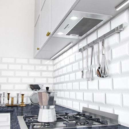 Cooker hood GLOBALO Lofetti 60.2 White