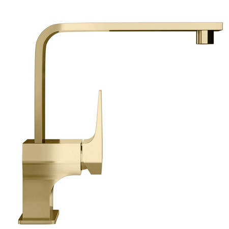 Kitchen faucet GLOBALO Somio Light Gold Mat 1.1