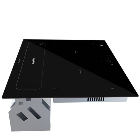 Induction hob with cooker hood GLOBALO Oranier KXI 1062 Basic-Plus