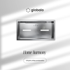 Cooker hood GLOBALO Sumotion 60.1 H2H Inox