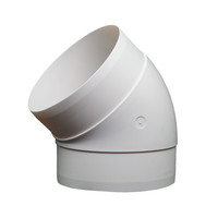 Rundes Knie DOMUS 45° Ø 12,5 cm KOD 591