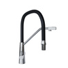 Kitchen faucet with water filter Olintio Black/Inox 1.1