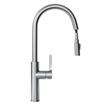 Küchenarmatur mit ausziehbarem Auslauf GLOBALO Divio Anthracite 1.1