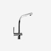 Kitchen faucet with pull-out spout GLOBALO Lobio Chrome 1.1