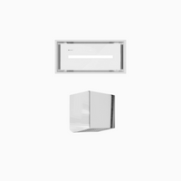 Cooker hood GLOBALO Saredo 60.1 White + Turbine TZ 1.1