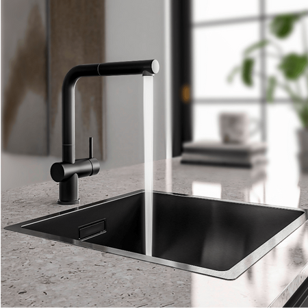 Spülbecken GLOBALO RIWOLO 50.1 ANTHRACITE