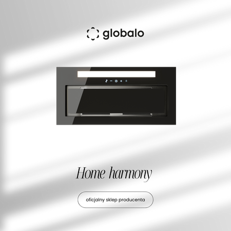 Okap kuchenny GLOBALO Loteo 60.4 Plus Black