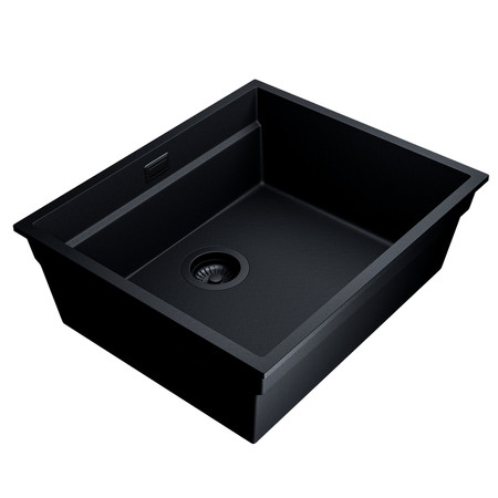 Zlewozmywak GLOBALO Miralio 60.1 Black/BL Mat