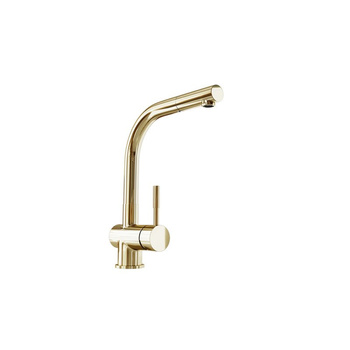 Kitchen faucet with pull-out spout GLOBALO Lobio Light Gold 1.1