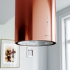 Cooker hood GLOBALO Cylindro Isola 39.7 Copper