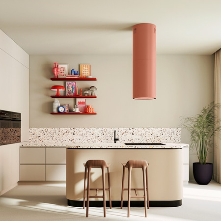 Cooker hood GLOBALO Callia Isola 39.1 Brick