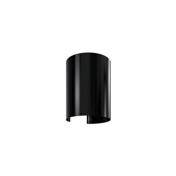 Upper extension for cooker hoods: LOBELIO/WERENISO - BLACK