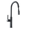 Kitchen faucet with pull-out spout GLOBALO Divio Anthracite 1.1