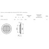 Round Vent Grille Domus WP FMV fi 15 BV WH