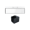 Cooker hood GLOBALO Fluxime 90.1 White + Turbine TW 1.2