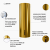 Cooker hood GLOBALO Heweno Isola 39.2 Gold