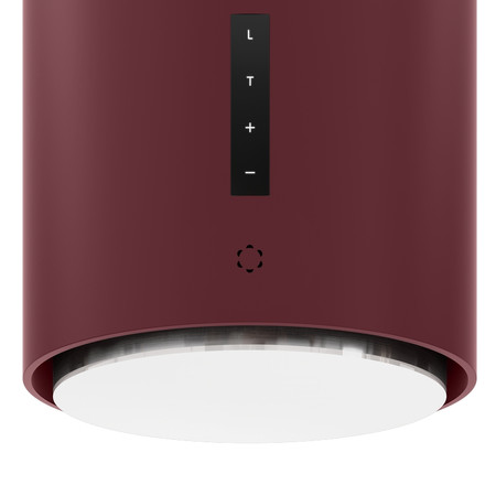 Cooker hood GLOBALO Miraya Isola 39.1 Burgundy