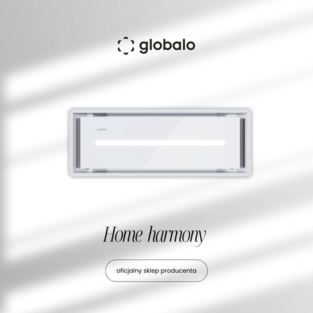 Dunstabzugshaube GLOBALO Pinelio 80.1 Weiß