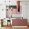 Cooker hood GLOBALO Cylindro Isola 39.7 Rose Gold