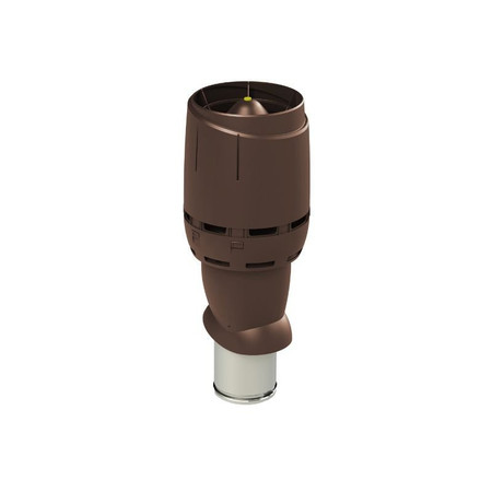 VILPE isolierte Lüftungshaube FLOW 160P/IS/500 BRAUN