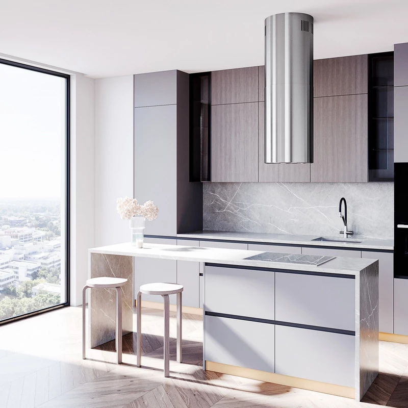 Küchenarmatur GLOBALO Olintio Black/Inox - Anwendung