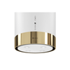 Cooker hood GLOBALO Cylindro Isola 39.6 Light Gold Ring