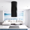 Cooker hood GLOBALO Lobelio Isola 39.1 Black