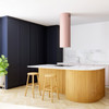 Cooker hood GLOBALO Lobelio Isola 39.1 Velvet Rose
