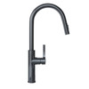 Kitchen faucet with pull-out spout GLOBALO Divio Anthracite 1.1