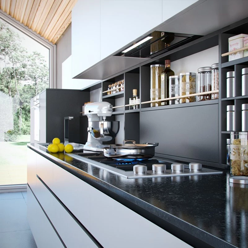 Cooker hood GLOBALO Loteo 60.4 Plus Black