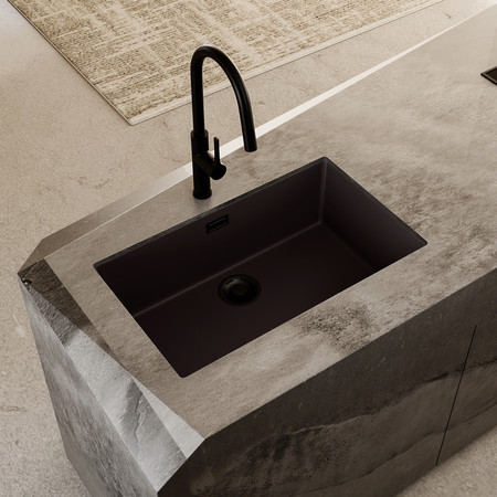 Zlewozmywak AURILIO 80.1 DARK CHOCOLATE Clean Tech