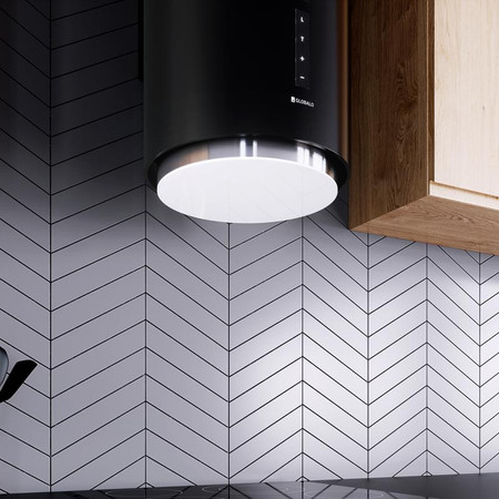 Cooker hood GLOBALO Heweno 39.1 Black