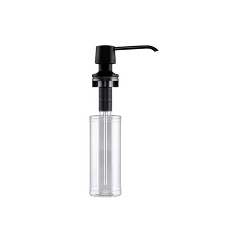 Set GLOBALO Lobio Black/Light Gold Ring 1.1 Faucet + Intio Black 1.1 Dispenser