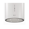 Cooker hood GLOBALO Cylindro Isola 39.5 White